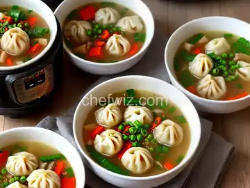 Instant Pot Dumpling Soup