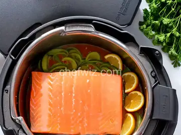 Instant Pot Frozen Salmon
