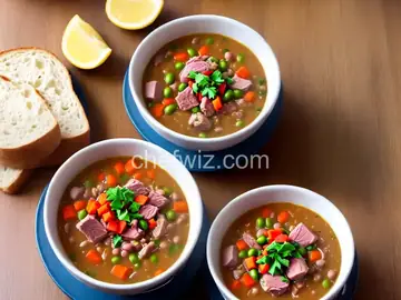 Instant Pot Ham and Bean Soup