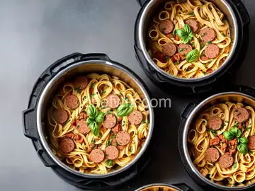 Instant Pot Pasta with Italian Sausage