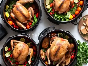 Instant Pot Roasted Whole Chicken