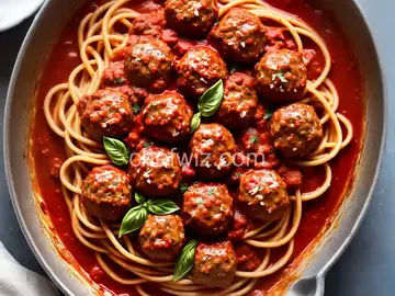 Italian Spaghetti Sauce with Meatballs