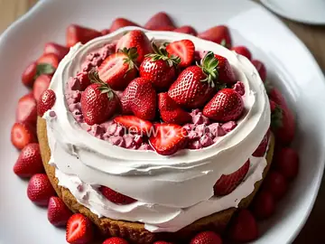 Judy's Strawberry Pretzel Salad