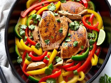 Karen's Slow Cooker Chicken Fajitas
