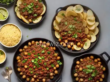 Keema Aloo (Ground Beef and Potatoes)