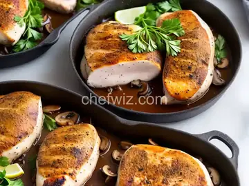 Keto Mushroom-Stuffed Chicken Breasts