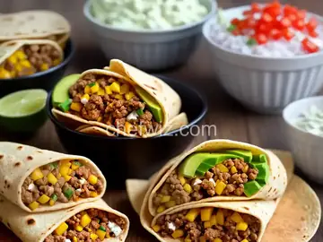 Kid-Friendly Taco-Burritos
