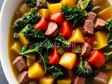 Kielbasa Kale Stew