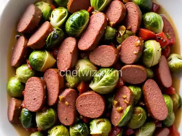 Kielbasa with Brussels Sprouts
