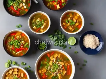 Korean Tofu and Vegetable Soup