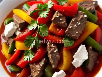 Lamb Feta Peppers