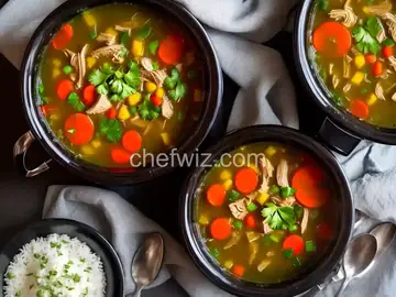 Leftover Turkey Soup (Slow Cooker)