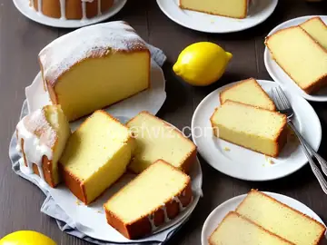 Lemon Buttermilk Pound Cake with Aunt Evelyn's Lemon Glaze