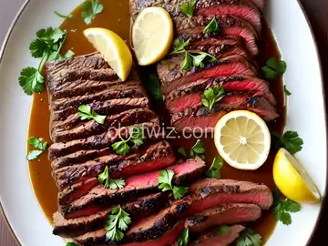 Lemon-Marinated London Broil