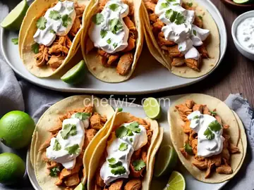 Lime Chicken Soft Tacos