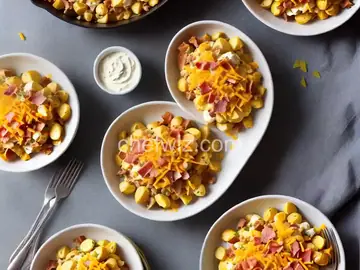 Loaded Bacon, Cheddar, and Ranch Potatoes