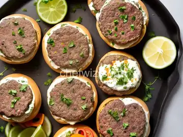 Loaded Greek Burgers