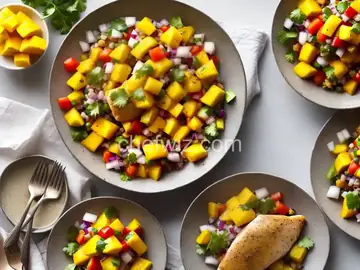 Mahi Mahi y Mango Salsa