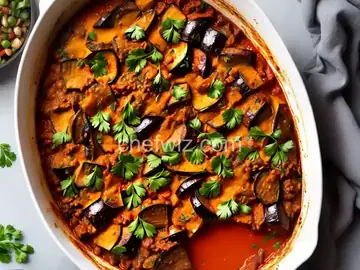 Mama's Oh-So-Savory Lamb and Eggplant Casserole