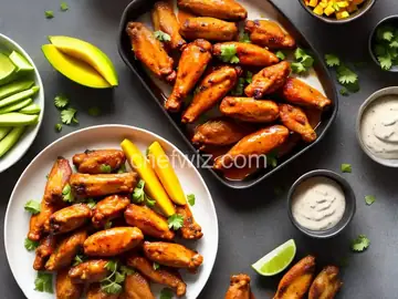 Mango Habanero Chicken Wings