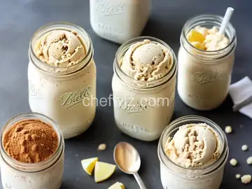 Mason Jar Ice Cream
