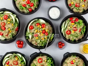 Meal Prep Ideas: Mediterranean Quinoa Salad