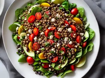 Mediterranean Lentil Salad