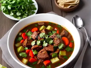 Mexican Oxtail Beef Soup