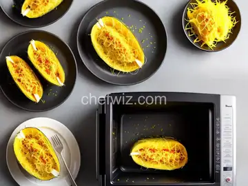 Microwave Spaghetti Squash