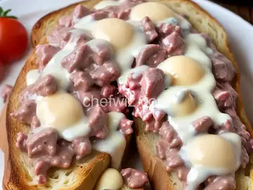 Mom's Easy Creamed Chipped Beef on Toast
