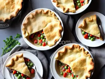 Mom's Fabulous Chicken Pot Pie with Biscuit Crust