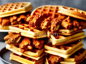 Nashville Hot Chicken and Waffle Sandwich