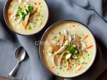New England Razor Clam Chowder