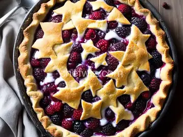 Northwest Marionberry Pie