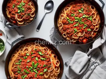One-Pot Spaghetti with Meat Sauce