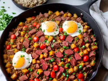 One-Skillet Corned Beef Hash