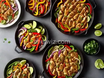 Oven-Baked Chicken Fajitas