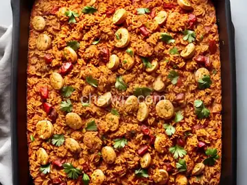Oven Baked Jambalaya