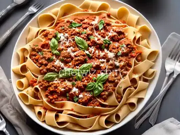 Pappardelle Bolognese