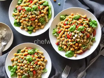 Pasta Chickpea Salad