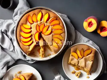 Peach Dump Cake