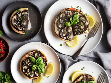 Personal Portobello Pizza