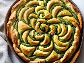 Pesto Puff Pastry Pinwheel