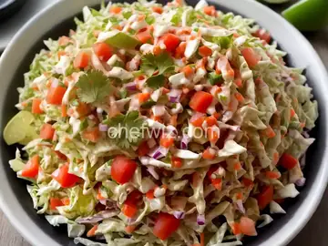 Pico de Gallo with Cabbage (Mexican Coleslaw)