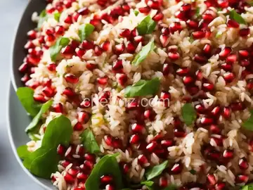 Pomegranate Rice Salad