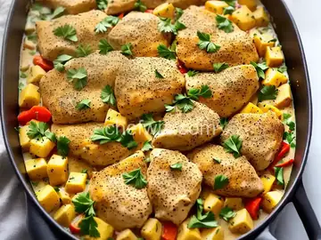 Poppy Seed Chicken Casserole