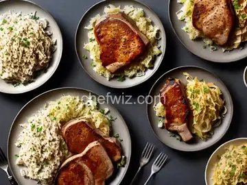 Pork Chops and Sauerkraut