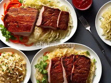 Pork Roast and Sauerkraut