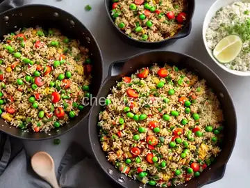 Protein-Packed Vegetarian Fried Rice