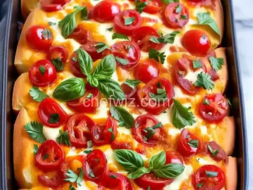 Quick Bruschetta Chicken Bake